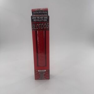 Slotdog Hot Dog Slicing Tool Cutter. New In Box BBQ Tailgating Fast Shipping